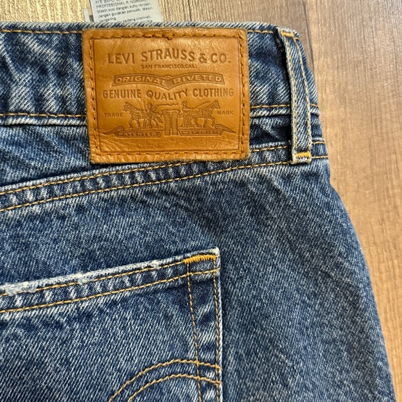 Levi’s Premium Classic Blue Jeans - Low Loose Ample Bas - 31W x 32L - Picture 7 of 8